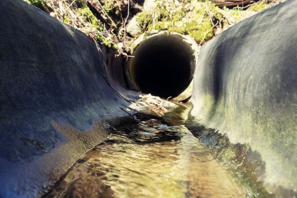 Drainage Swale Installation in Nicholasville