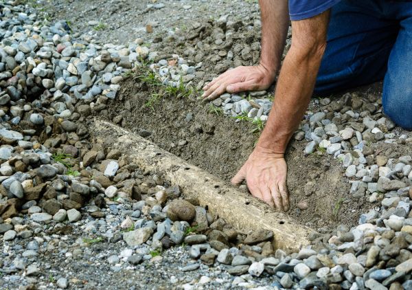 French Ditch Installation in Nicholasville