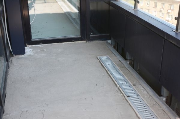 Veranda Drain Installation in Nicholasville
