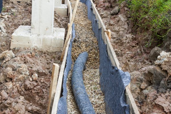 French Drain Installation in Nicholasville