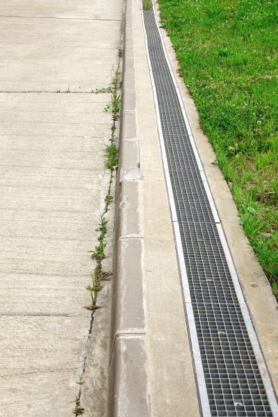 Concrete Drain Installation in Nicholasville