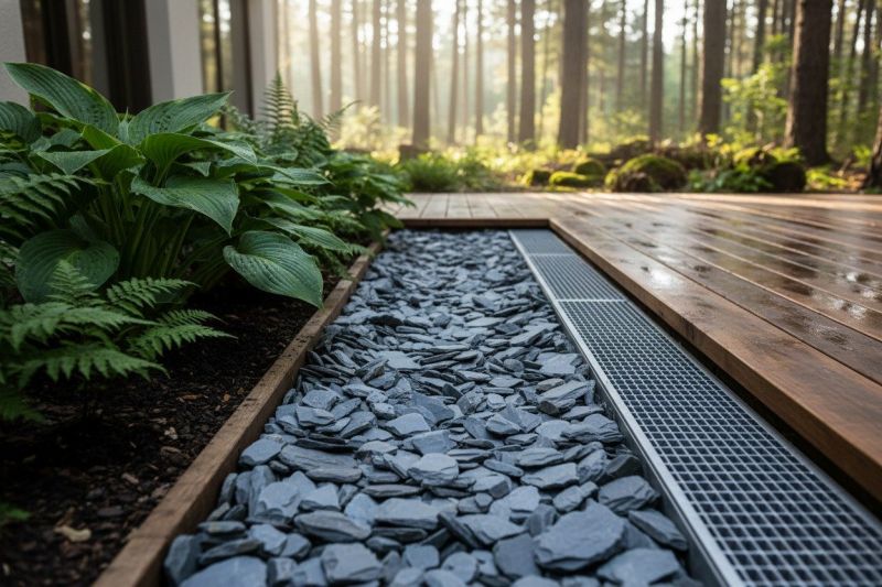 Veranda Drain Installation